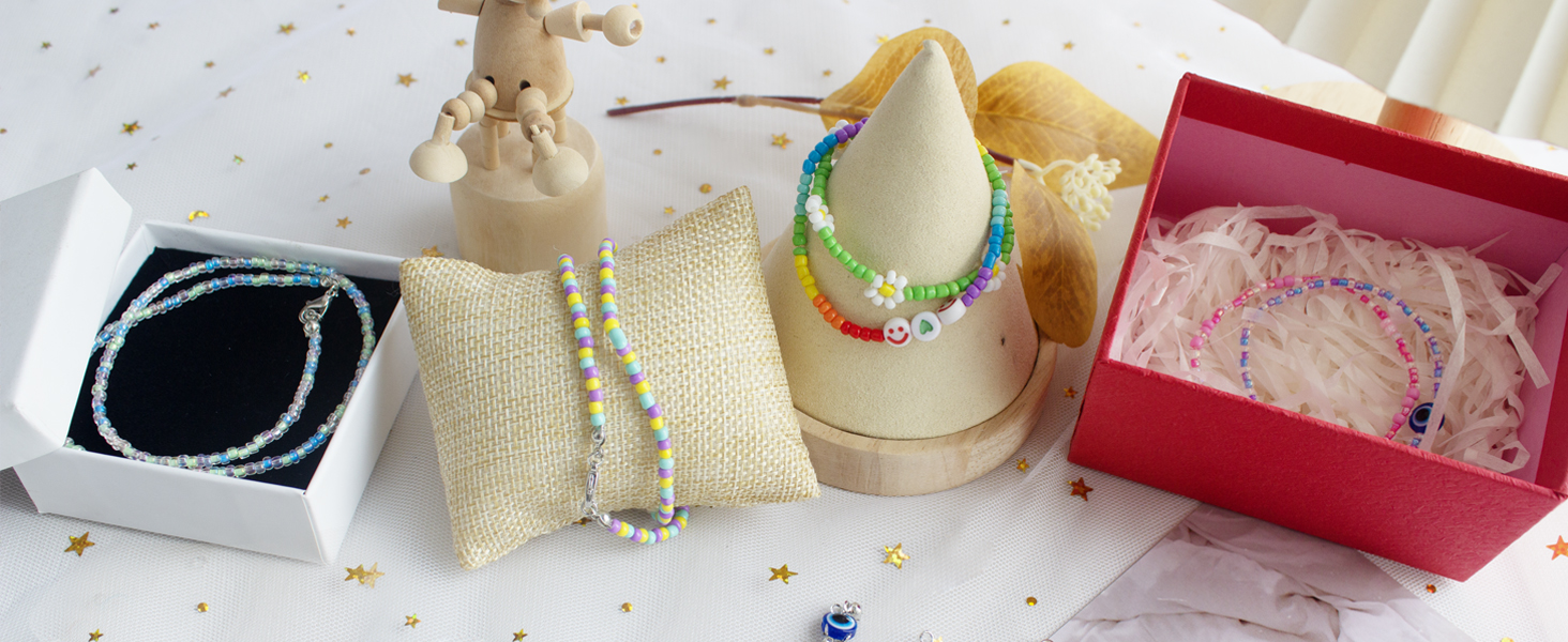 Glass Seed Beads for Jewelry Bracelet Making Kit