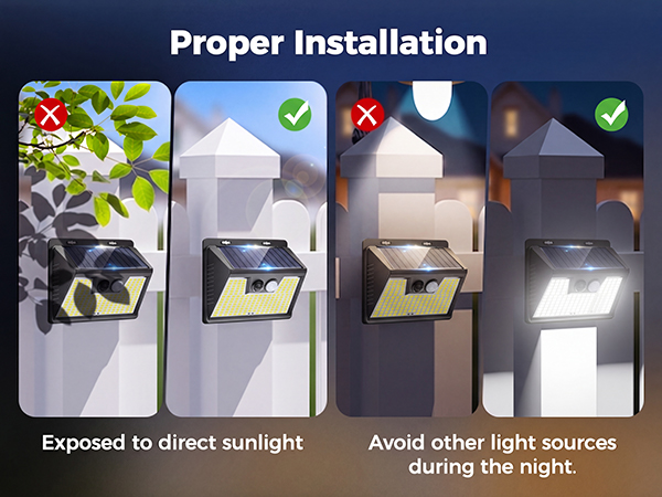 SOLAR MOTION LIGHTS