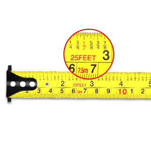 tape measure metric and inches