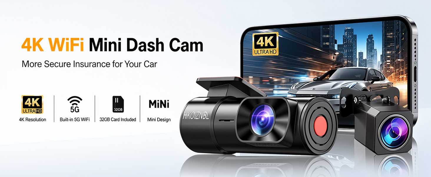 Car On-Dash 1Mounted Cameras