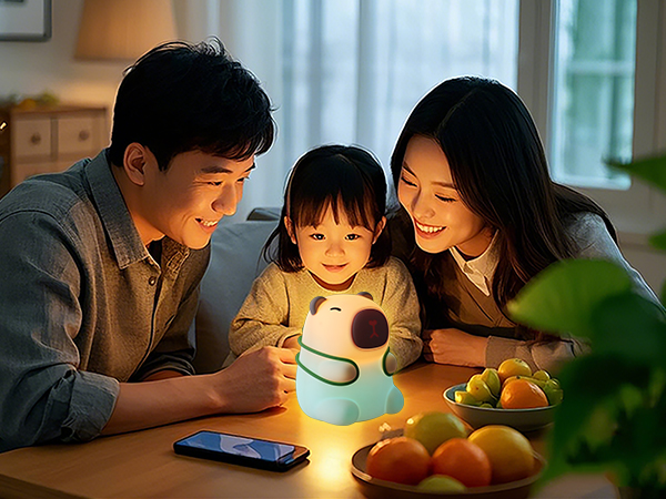 Cartoon animal night lamp
