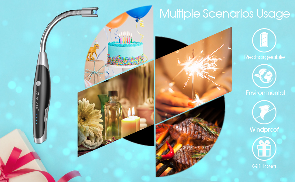 electric lighter multiple scenarios usage