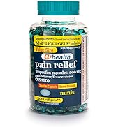 A+Health Mini Ibuprofen 200 Mg Softgels, Pain Reliever/Fever Reducer (NSAID), 500 Count