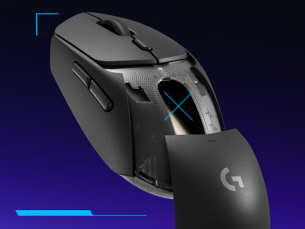 Logitech G309 LIGHTSPEED Wireless Lightweight Gaming Mouse with 6 programmable buttons