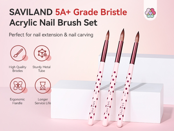 acrylic nail brush