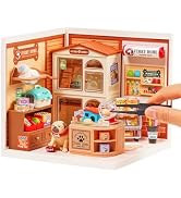 Rolife Super Creator Set, Tiny House Construction Blocks for Little Dolls, DIY Plastic Mini Model...