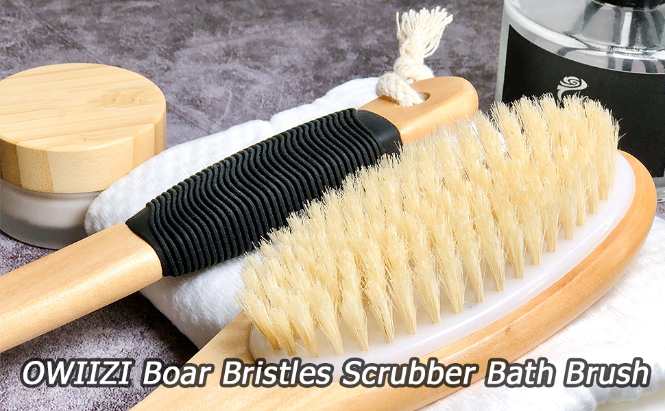 owiizi bath scrubber brush