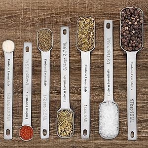 stainless steel meauring spoons,measuring spoons,long measuring spoons