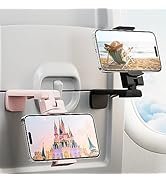 2 Pack Universal Airplane Phone Stand Holder, Klearlook 360 Degree Rotation Travel Essentials Pho...