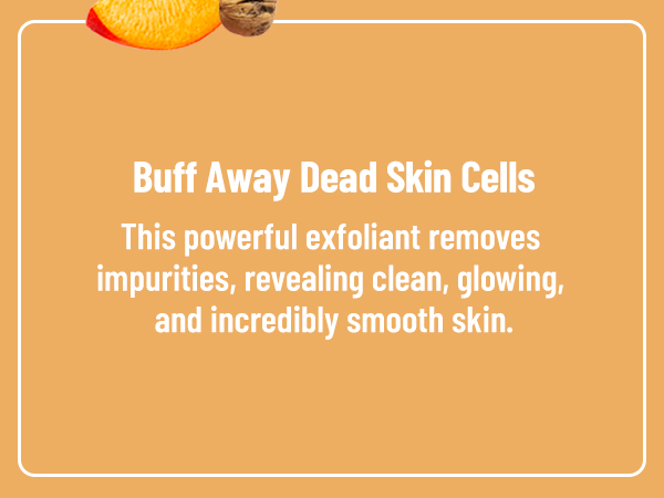 Buff Away Dead Skin Cells