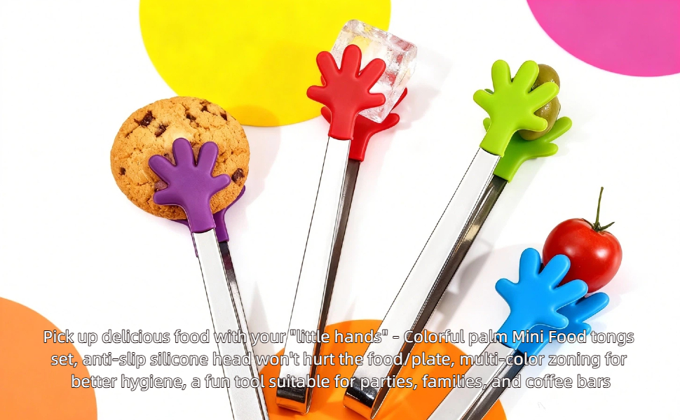 Pick up delicious food with your"little hands"
