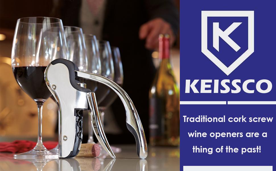 KEISSCO corkscrew opener