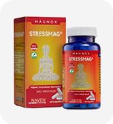 STRESSMAG B6 Magnesium Supplements for Stress Relief - MAGNOX Dead Sea Magnesium Vitamins for Men...