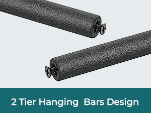 3 tier hanging bar