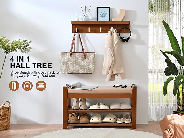 shoe bench 27.6 inch