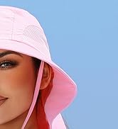 SENWAI Womens Sun Hat Outdoor UV Protection Wide Brim Fishing Hat