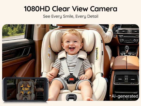 Baby Car Camera Baby Car Mirror Backseat