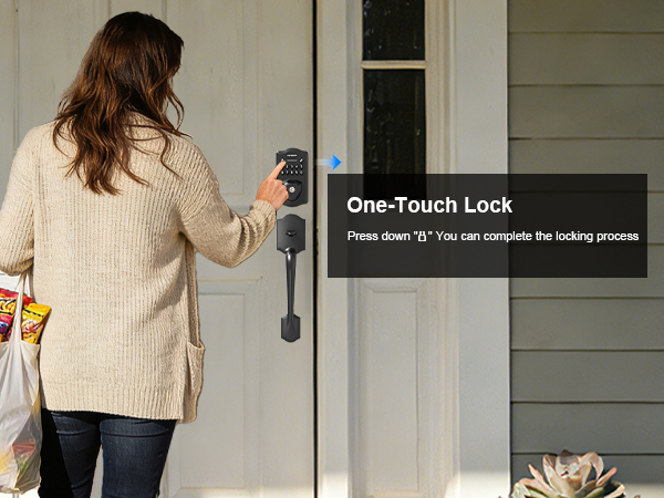 keyless entry door lock