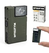 Hoxutym Hands-Free Clip-on LED Rechargeable Flashlights – 500lm EDC Mini Pocket Light, Magnetic W...