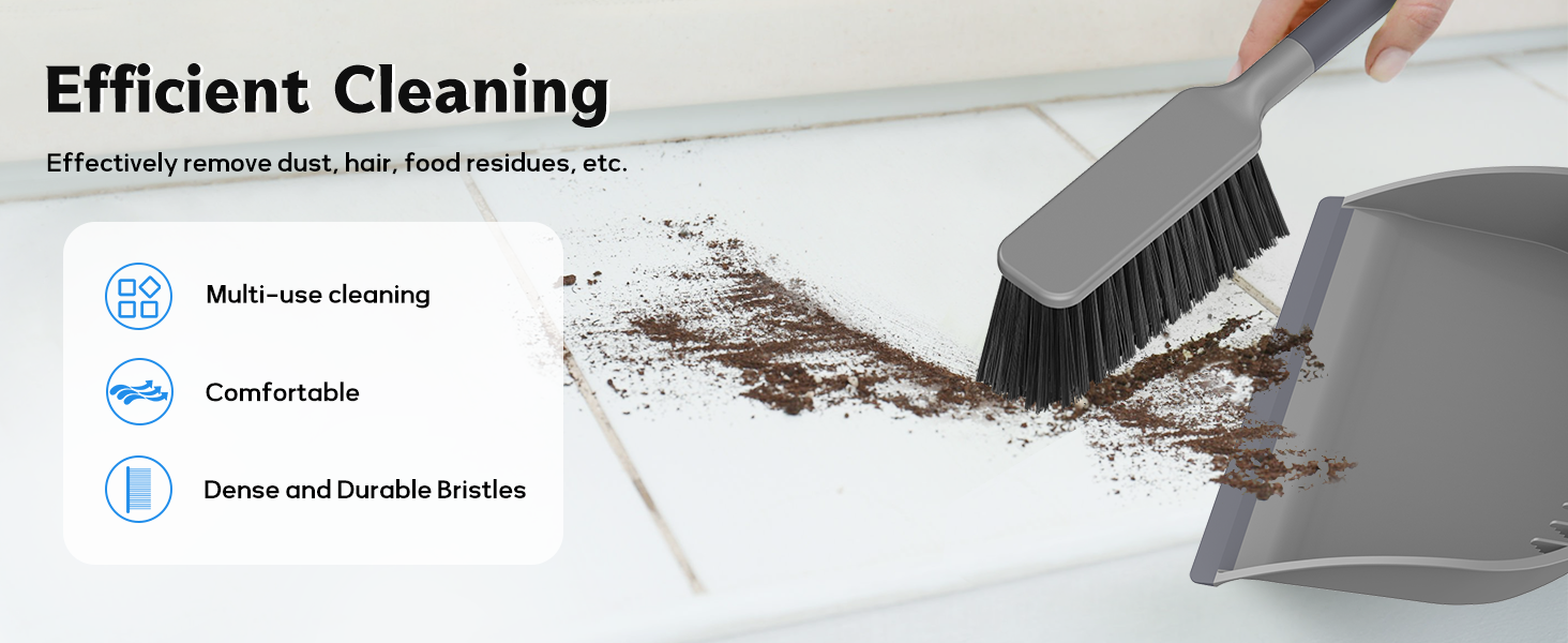 Small Dustpan and Brush Set
