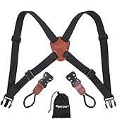 Vigorport Camera Strap,Cross Shoulder Straps for Binoculars, Rangefinders,Harness Strap Compatibl...