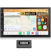 ATOTO S8L 7inch AI Android Double Din Car Stereo, w/OBD, 4G SIM+WiFi,4G+64G | Wireless CarPlay&An...