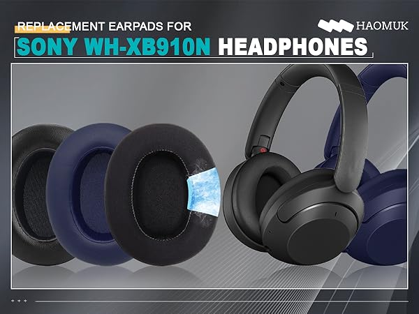 Replacement ear pads for Sony WH-xb910n