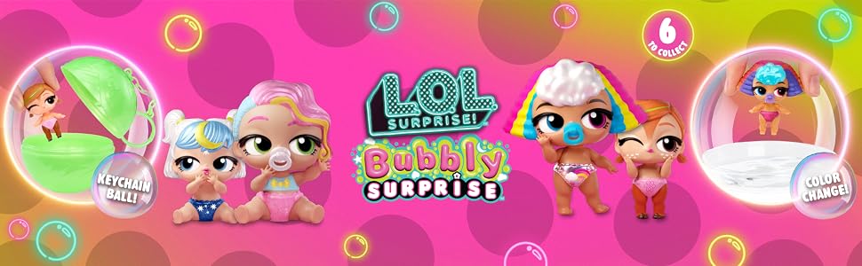 LOL Surprise Bubbly Surprise Baby Sisters – Great Gift for Kids Ages 4+