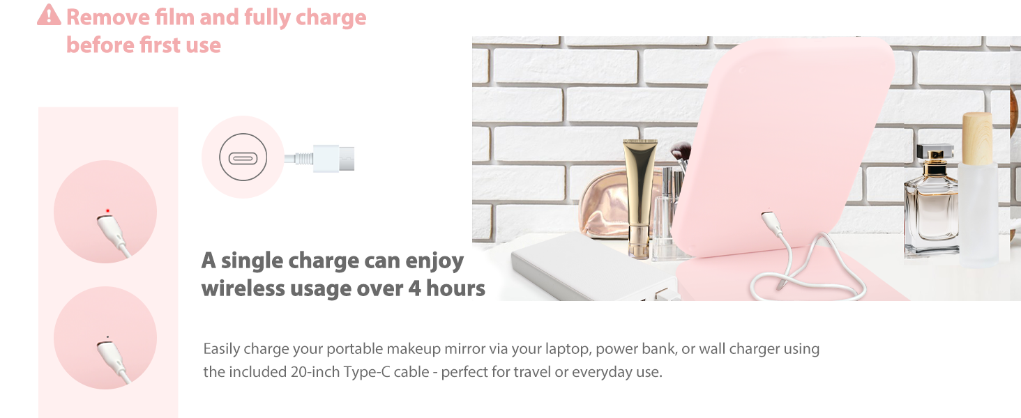 portable makeup mirror