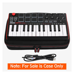 Akai Professional MPK Mini MKII | 25-Key Ultra-Portable USB MIDI Drum Pad & Keyboard Controller