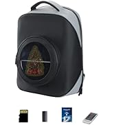 Missyou 3D Hologram Fan Led Backpack,16.1" 3D Hologram Projector Advertising Commercial TVs & Dis...