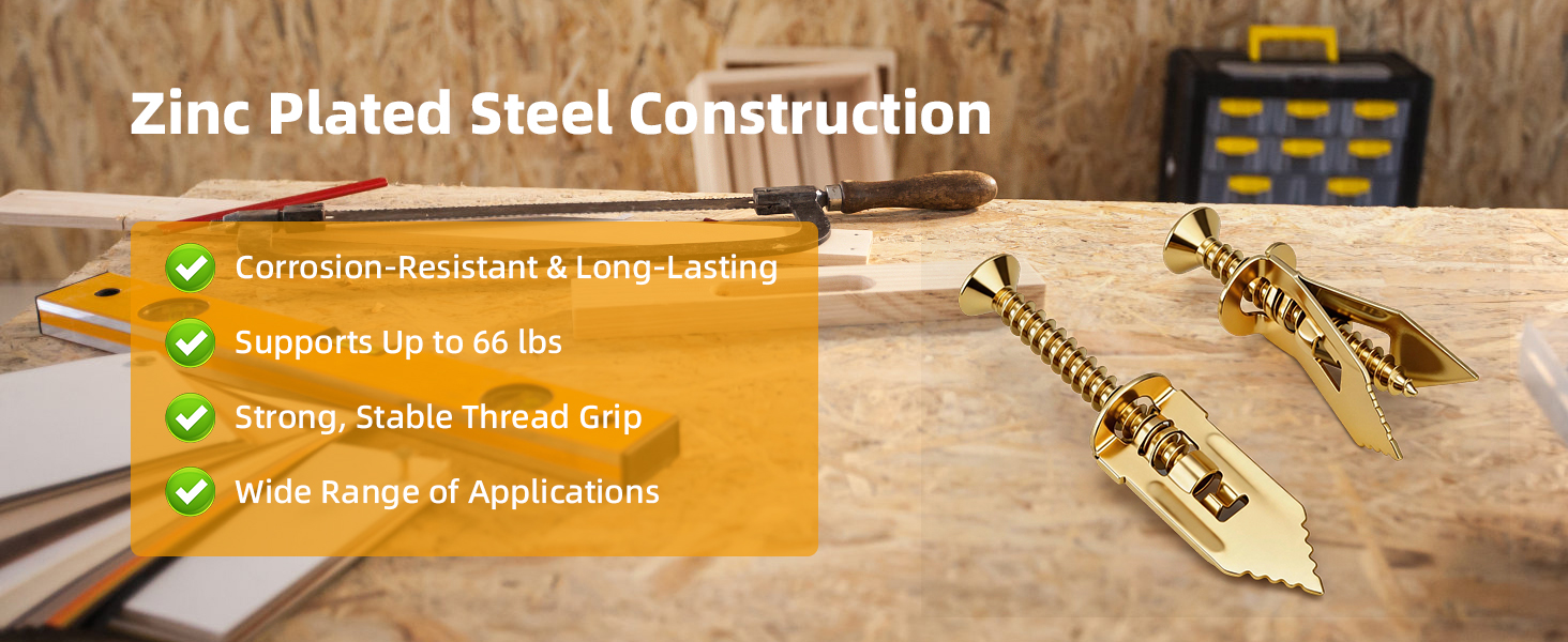 Self-Drilling Drywall Anchors Kit