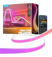 Govee COB LED Strip Lights 2, RGBIC, 840 LEDs/m, 1000K-10000K, 32.8ft | Work with Alexa, Google A...