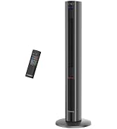 Lasko Oscillating All Season Tower Fan and Space Heater in One for Home with Adjustable Thermosta...