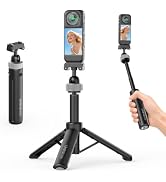 ULANZI MT95 Mini Tripod Selfie Stick Stand for Insta360 X5 | Magnetic Quick Release, Dual 360° Ba...