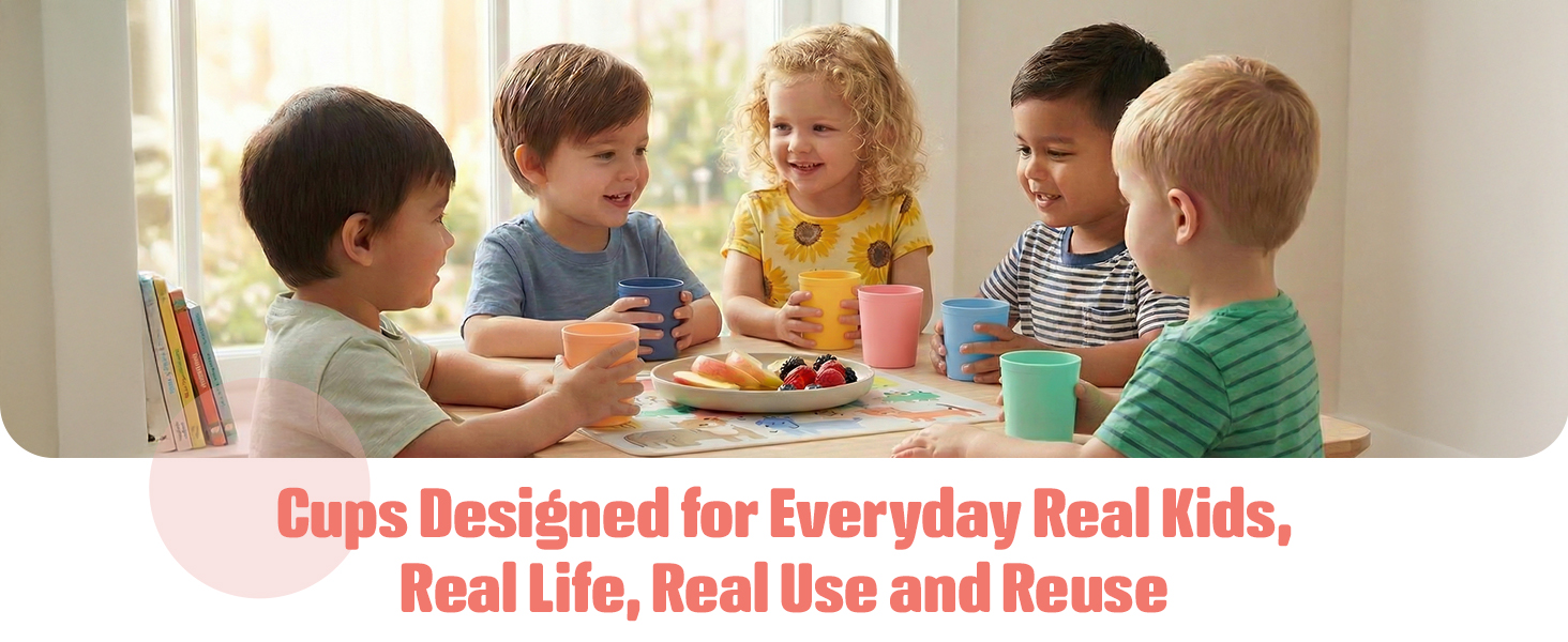 Small Reusable Cups –8 oz