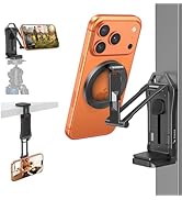 OMOTON TP02-Pro Magnetic Phone Holder for Vlogging, Content Creator Essentials with 1/4" Screw, A...