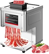 TERUISI Meat Cutter Machine, 950W Electric Slicer Cutting Machine with 450LBS/H Slicing Output, 3...