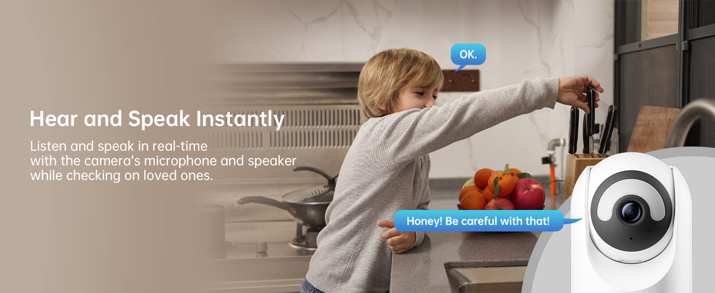 wireless indoor security camera