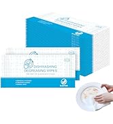 SLequipo Dish Wipes for Camping Individually Wrapped Dish Cleaning Wipes Travel Unscent 7.7”x 7.3...