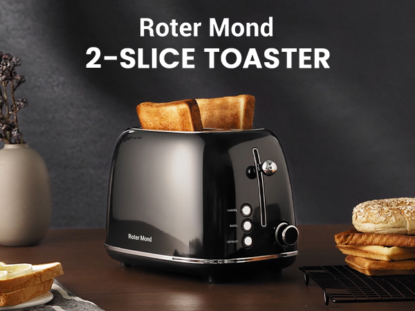 ROTER MOND 2 SLICE TOASTER