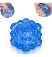 Ice Cube Squishy Fidget Toy, Standard Size 1.96 in Stress Ball for Adults and Kids, Puffwize Soft...