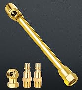 2 Way Connection Air Chuck Set-1/4 Inch Female NPT Closed Ball Heavy Duty Dual Head Air Chuck and...