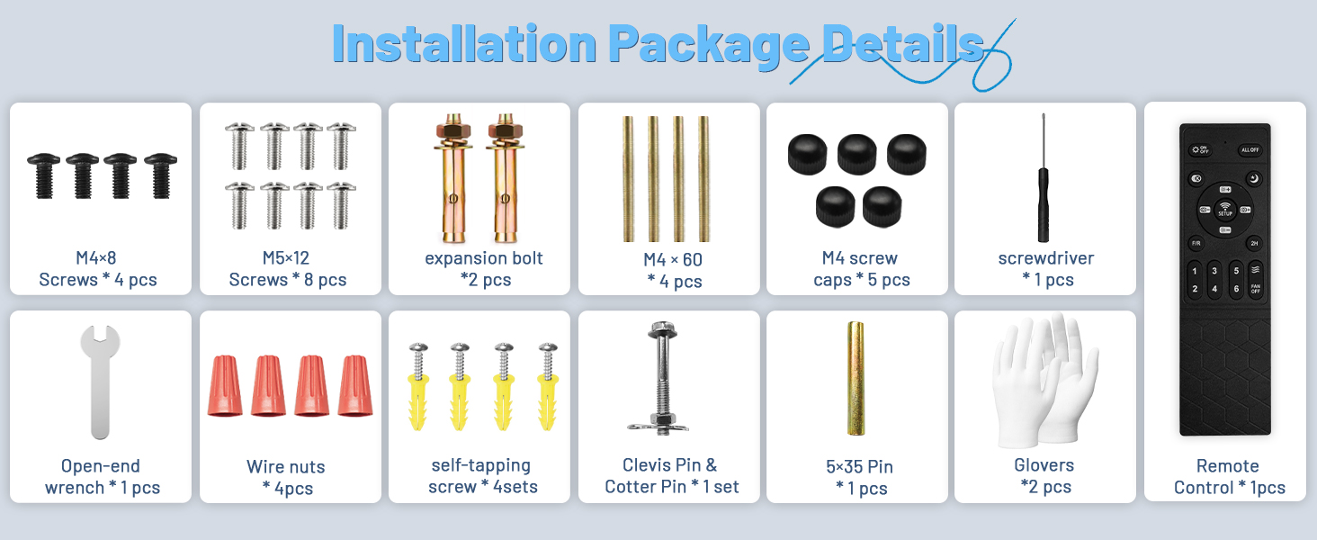 bedroom ceiling fan with light