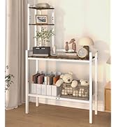 Ansionsol 4 Tier Corner Shelf Stand, 56