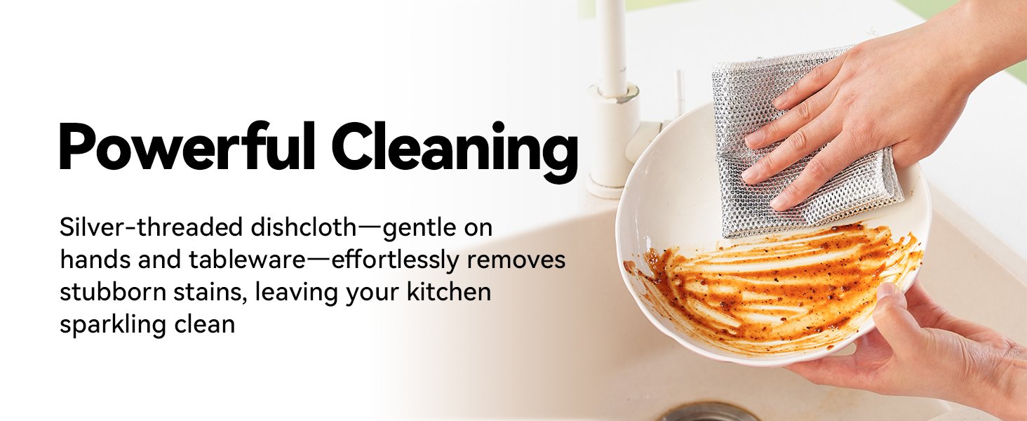 Non Scratch Wire Dishcloths
