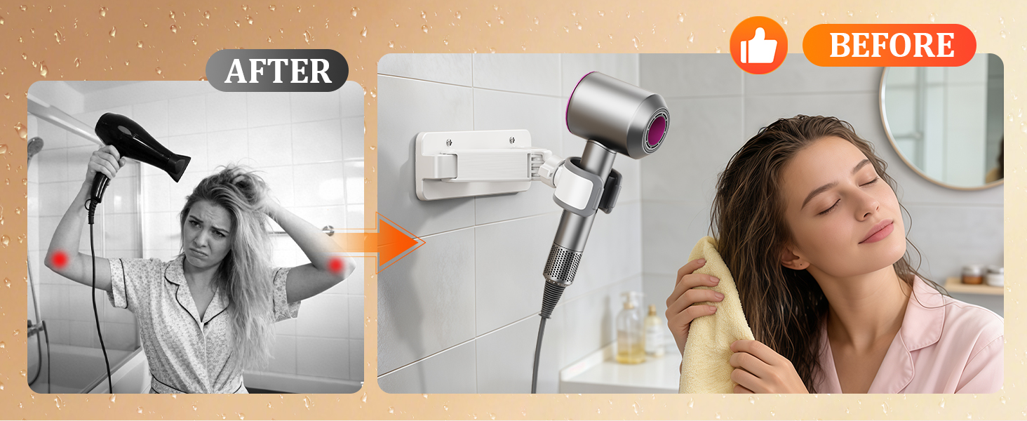 hair dryer stand hands free