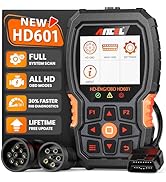 ANCEL New HD601 Heavy Duty Truck Scanner, Diesel Full System Diagnostic Scan Tool Fits for Cummin...