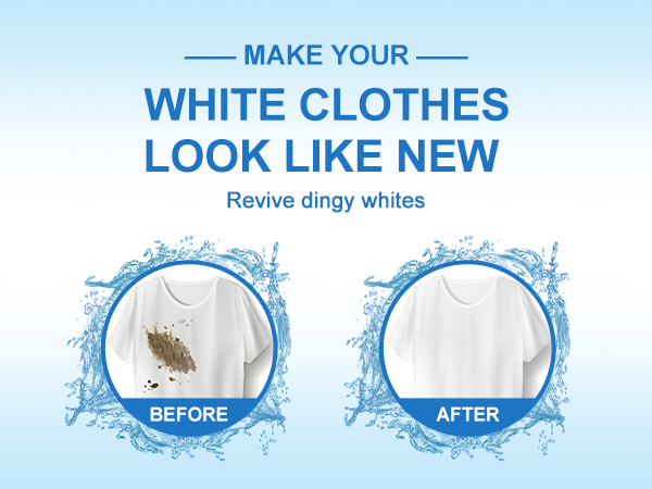 Make your white clothes look like new