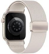 Stretchy Band Compatible with Apple Watch Bands 40mm 38mm 41mm 42mm 44mm 45mm 46mm 49mm Women Men...